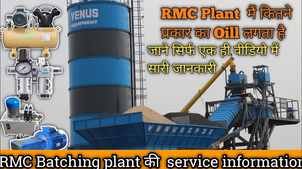 RMC Batching plant ki Full servicing information | venus, Kyb tera, Sewing starter, ajax All in one 