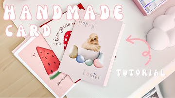 Handmade Greeting Cards | procreate tutorial for making cards