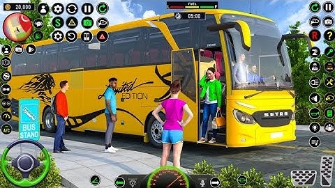Bus Simulator 3D for Android - iOS -Gameplay in Android phone