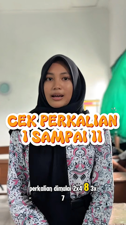 CEK PERKALIAN ANAK SMP! #perkalian #smp #sekolah #mtk #matematika #pacitan #sempero