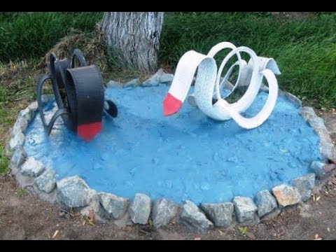 Поделки из покрышек автомобильных