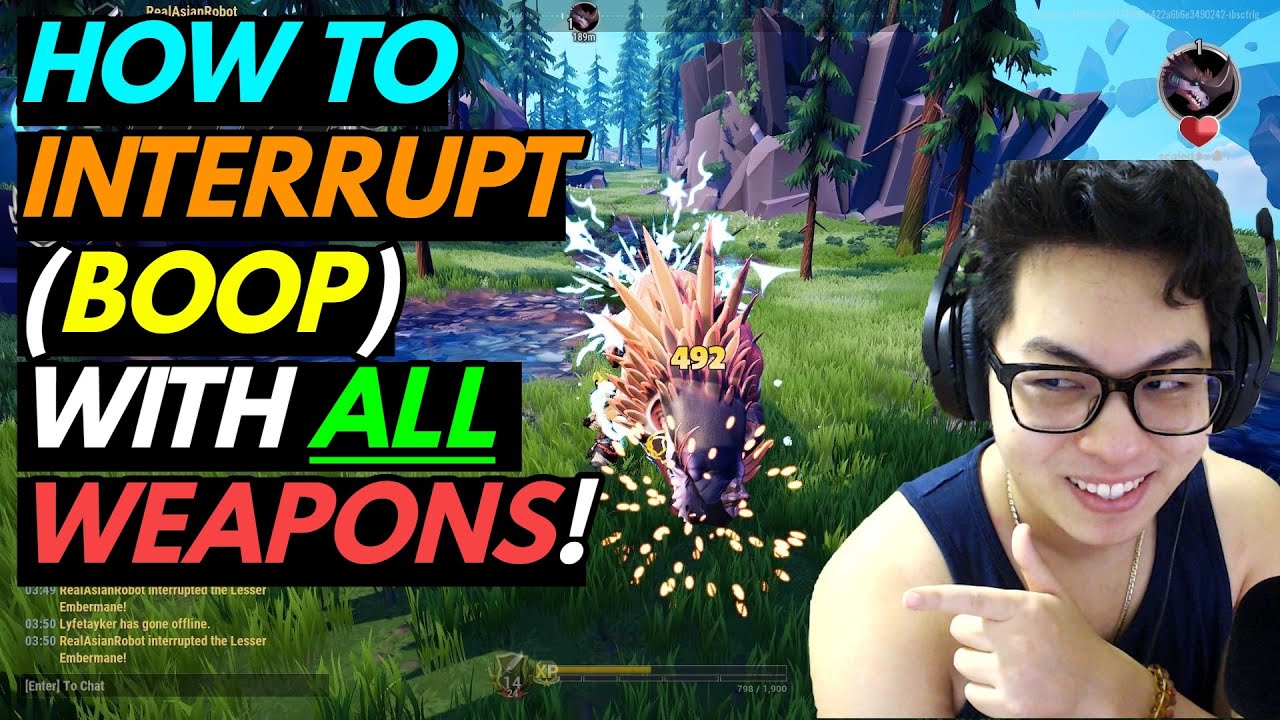 Dauntless Information - How to Interrupt Behemoths with ANY WEAPON -   Patch 1.10.3. onwards