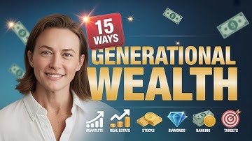 15 Ways to Create Generational Wealth