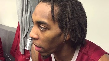 Arkansas G Michael Qualls Postgame Interview (3-15-15)