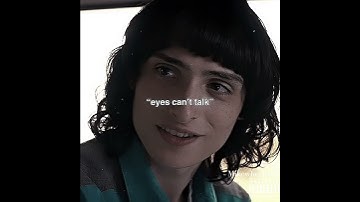 #edit #strangerthings #finnwolfhard #mikewheeler #noahschnapp #willbyers #byler