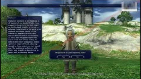 Final Fantasy 14 character creation video.flv