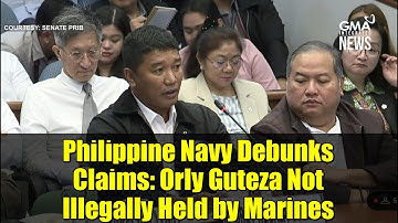 Philippine Navy Debunks Claims: Orly Guteza Not Illegally Held by Marines