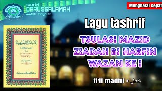 Download Lagu Lagu tashrif | tsulasi mazid ziadah bi harfin | wazan ke 1 MP3
