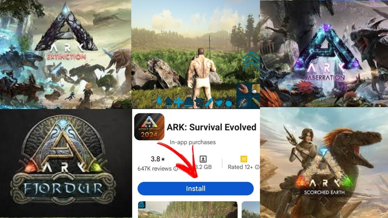 NEW MAPS THAT WILL COME IN THE NEW ARK MOBILE UPDATE (ARK MOBILE REVAMP
