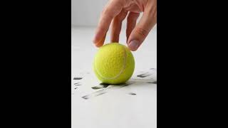"Tennis Ball" Floor Scuff Eraser 🎾👟 | Creative Life Hacks