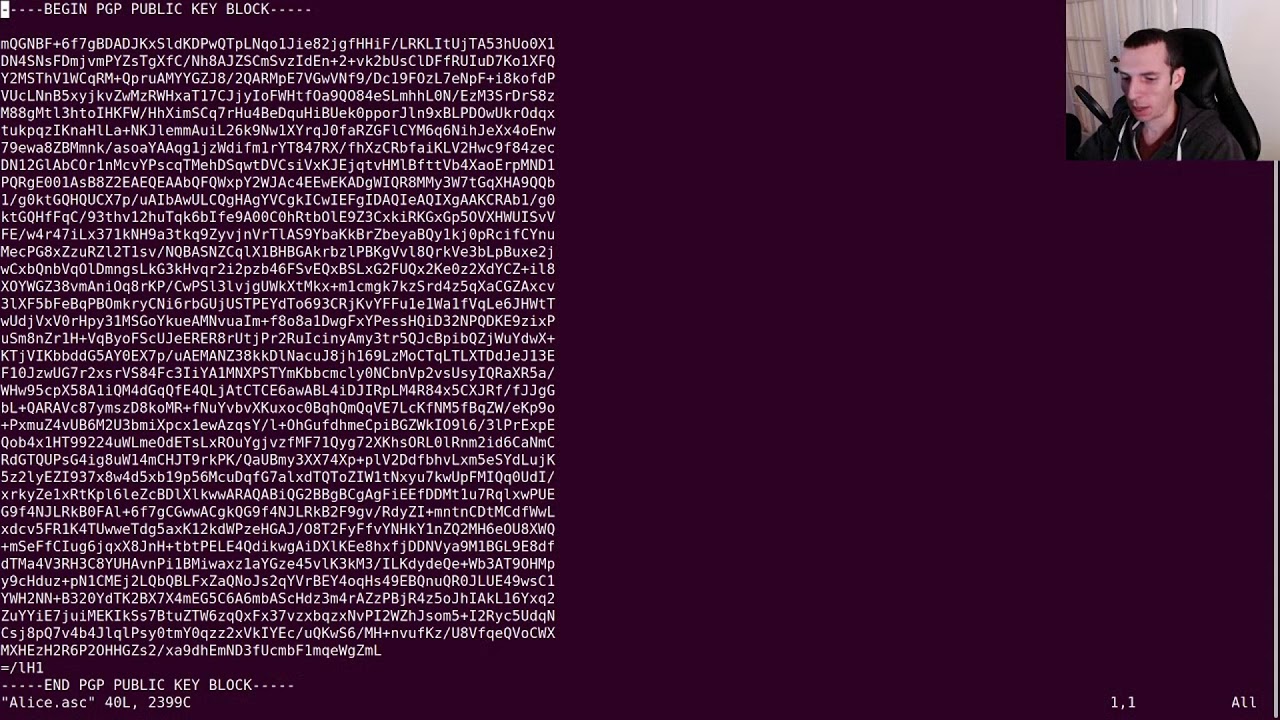 Encrypt and sign your data with GPG - YouTube