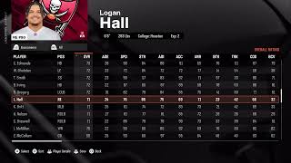 Madden 25 Tampa Bay Buccaneers Overall Player Ratings
