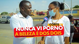 Ela Nunca viu Pornografia? nem quer chegar por perto. #VoxPop Olhar Angolano #porno #consequência