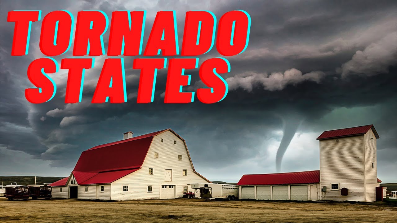 Which States Get Hit the MOST By Tornadoes??? - YouTube