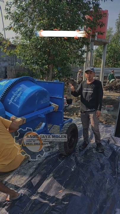 Ready Stock Mesin Molen Cor Beton Semen. Siap Kirim Sampai alamat/ lokasi proyek. Cp 082138620277