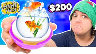 NO WAY! $200 RARE Sold Out TINY Miniverse Make it Mini Lifestyle Unbox  Review 