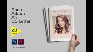 Photo Album Brochure Template | Creative Market Photo Album Brochure Template | Creative Market
