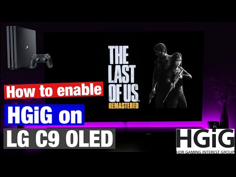 How to enable HGiG on LG C9 OLED - HDR gaming comparison