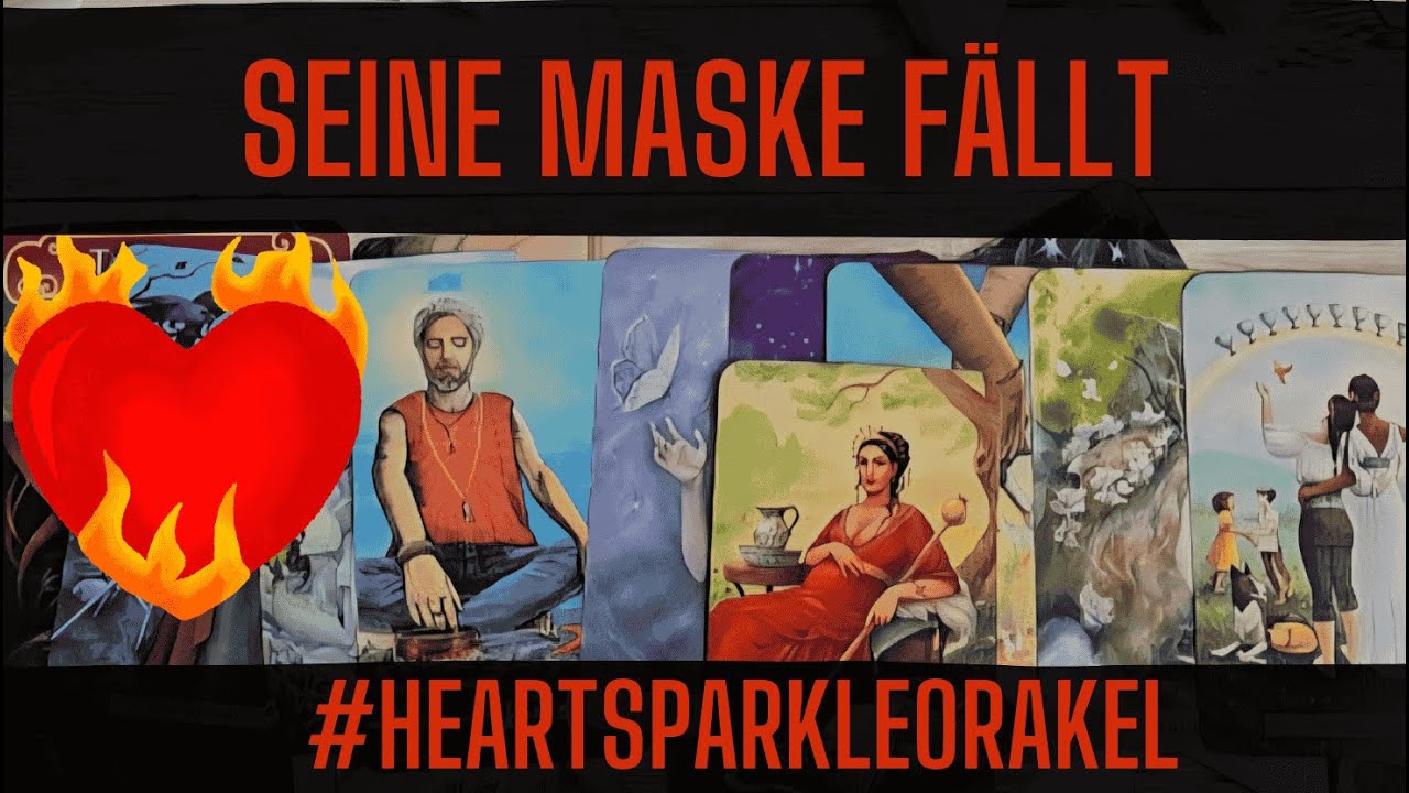 ❤️‍🔥Seine Maske fällt 🎭Die Wahrheit über seine Gefühle für dich.. Liebesorakel TAROT