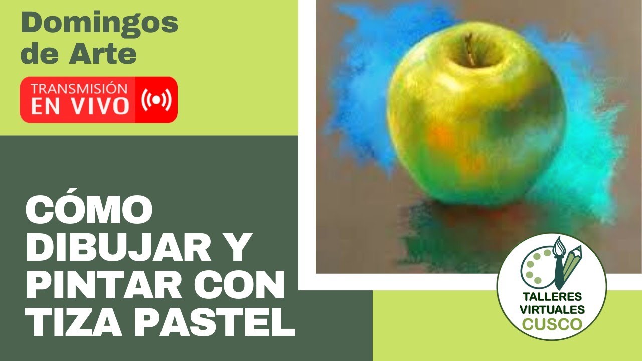 Cómo dibujar y pintar con tiza pastel - Lápices pastel - DOMINGOS DE ARTE