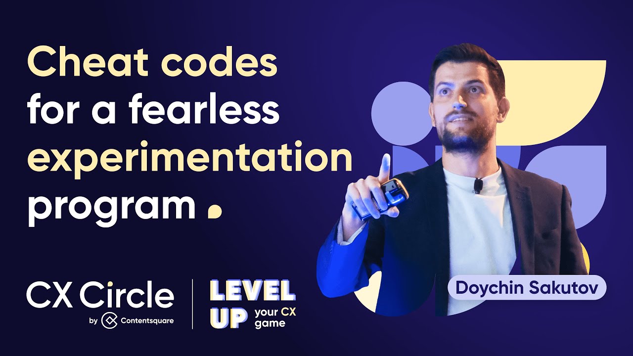 Cheat codes for a fearless experimentation program - YouTube