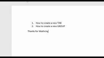 Lecture 3 (MS WORD 2016) New Tab, New Group