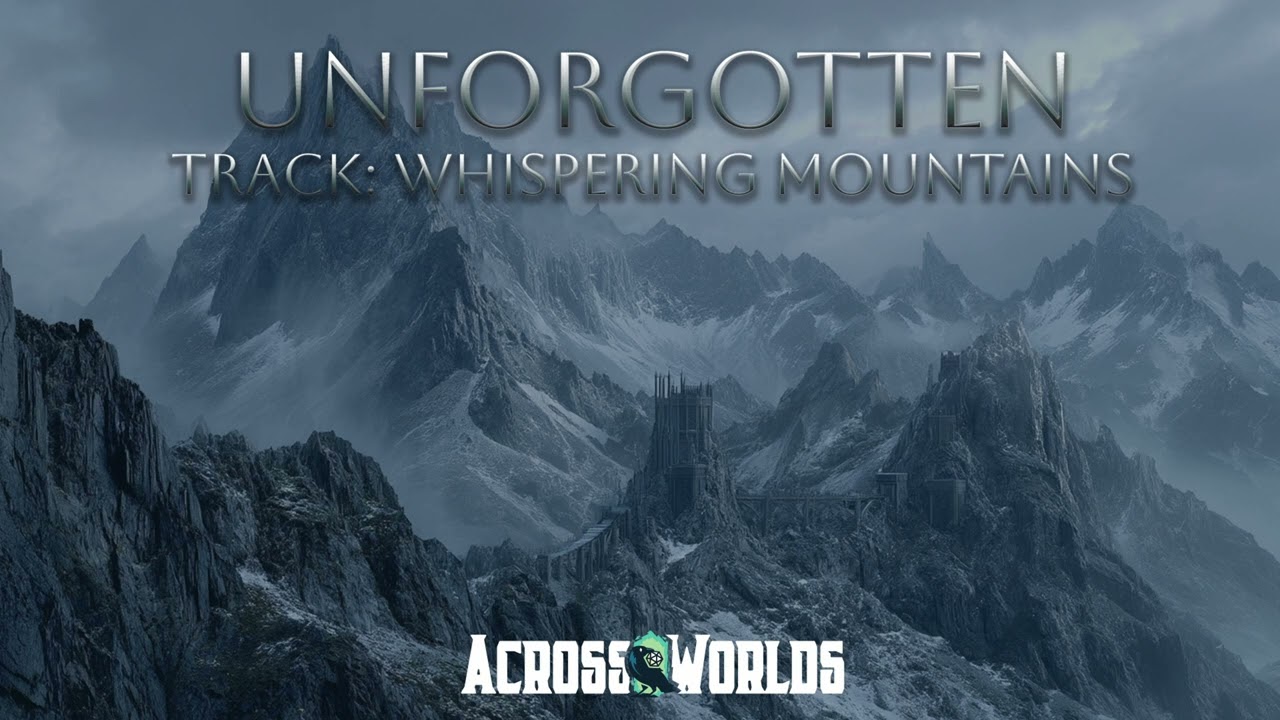 Whispering Mountains Ambience | Dark Fantasy Mountain Music | RPG Atmosphere | Unforgotten OST