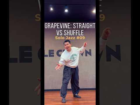 Straight vs. Shuffle! The Grapevine Challenge #shorts