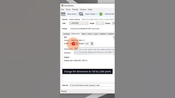 Convert vertical videos using handbrake Easiest way #handbrake