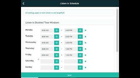 How to Activate "Enable Today" on Listen In Schedule| AngelSense App Tutorial