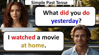 English Speaking Practice | Simple Past Tense | Questions and Answers
