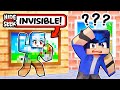 Using INVISIBLE Cheats In Minecraft Hide N