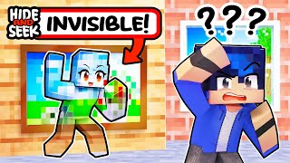 Using INVISIBLE Cheats In Minecraft Hide N' Seek! screenshot 4