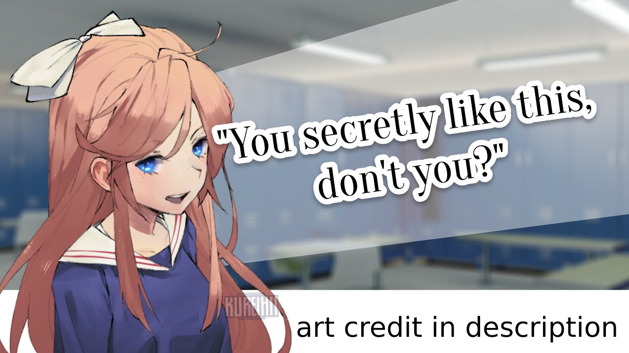 Dress Up — твоя хулиганка заставляет тебя носить её одежду (F4A) [ASMR]