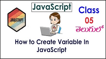 How to Create Variable JavaScript Videos  Telugu  05 I JavaScript Tutorials I Course I Training