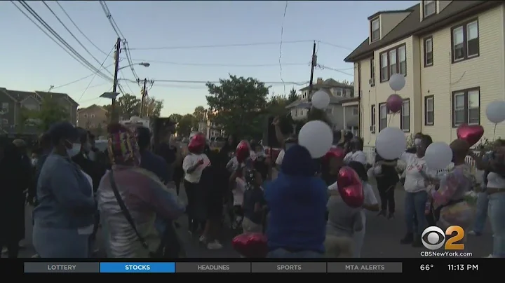 Vigil Held For Victims Who Died In Elizabeth, NJ F...