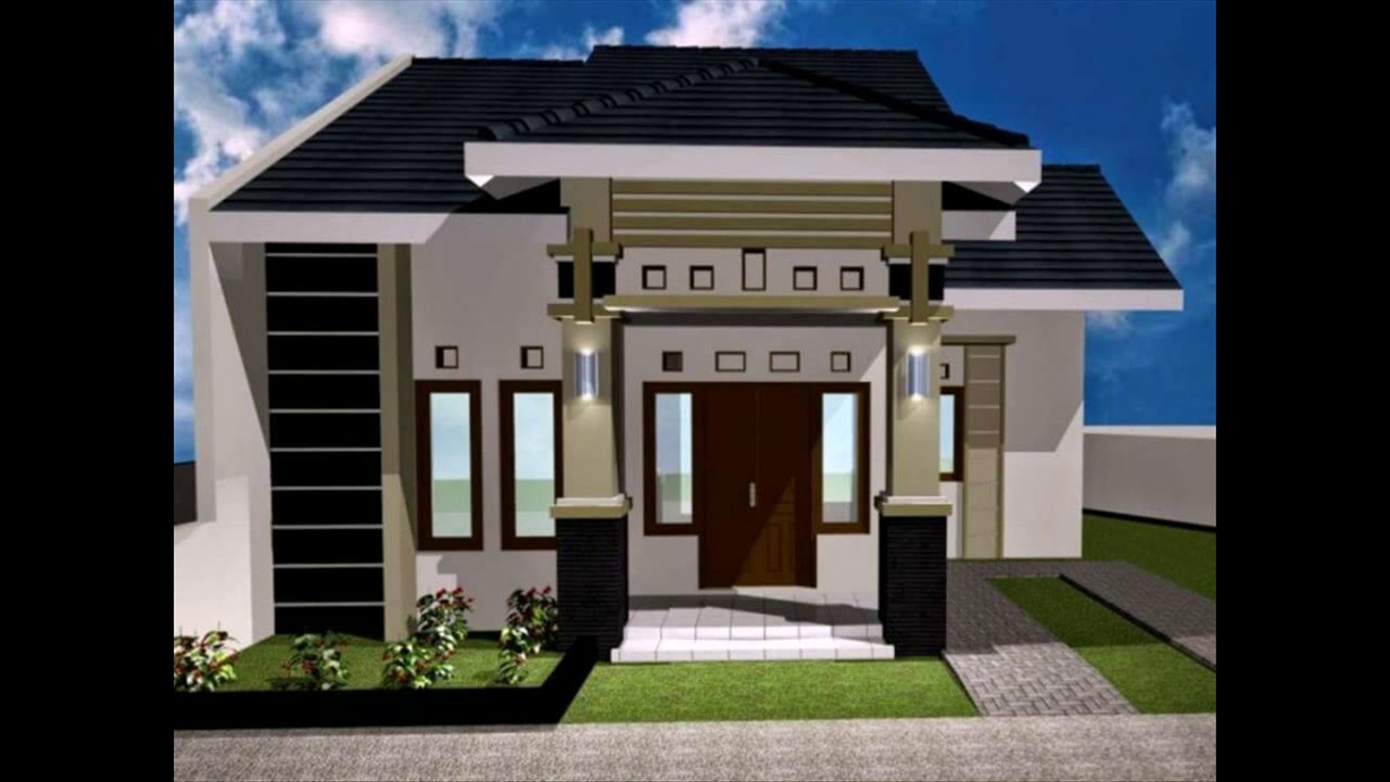 desain rumah  minimalis  sederhana  di  kampung  YouTube