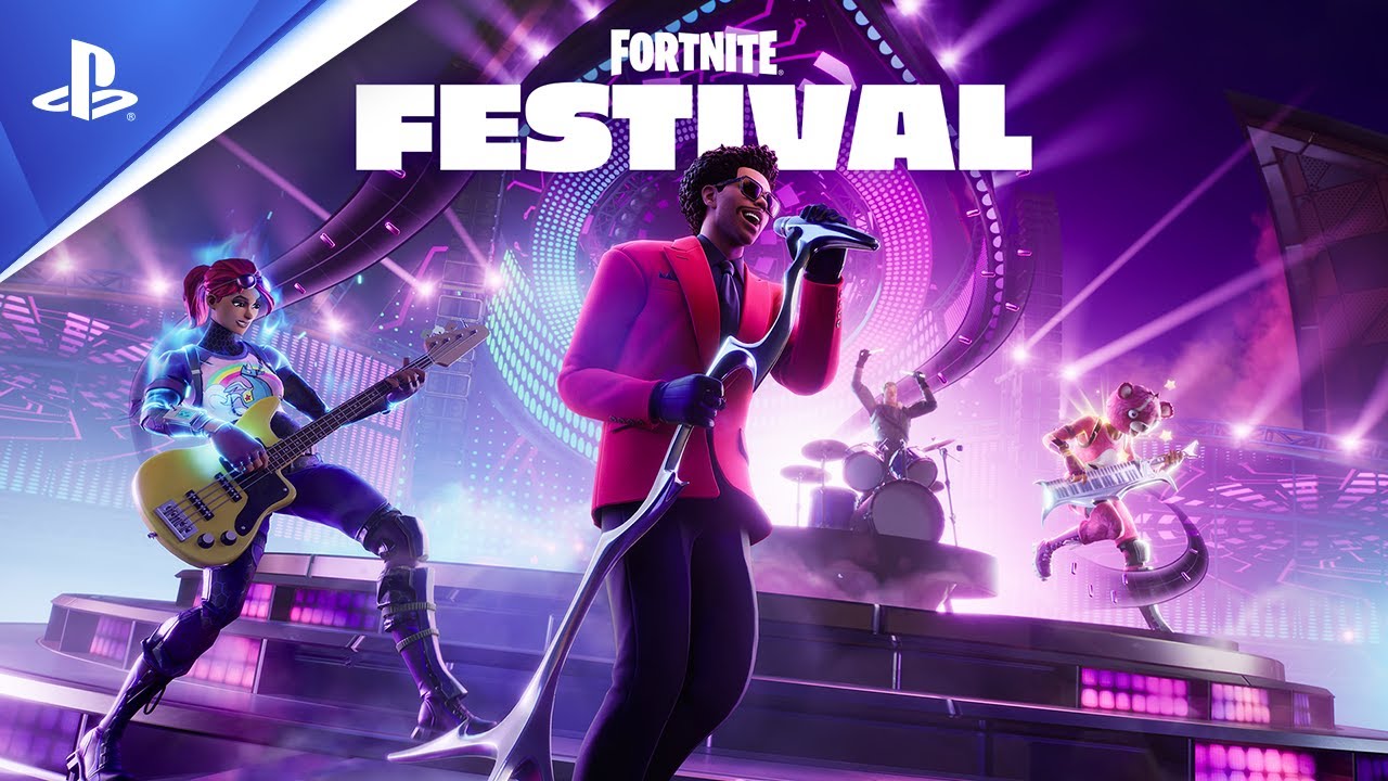 Fortnite Festival Trailer de lancement PS5, PS4 YouTube