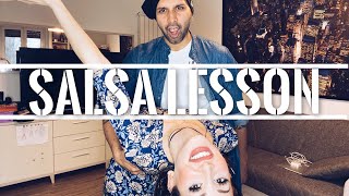 VI INSEGNO LA SALSA CON IL MIO RAGAZZO! (Principianti- lesson1)