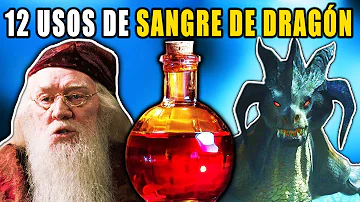 ¿Cuáles son los doce usos de la sangre de dragón?