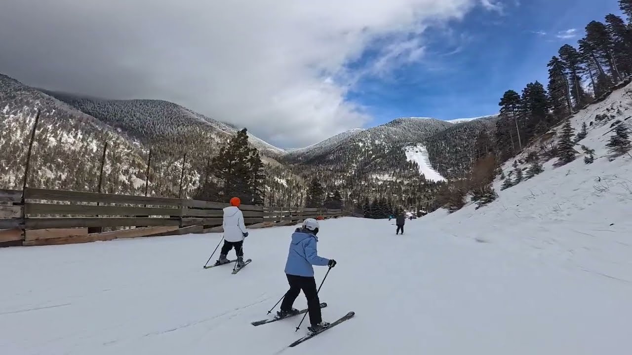 Allyssa has the best ski coach in the world.