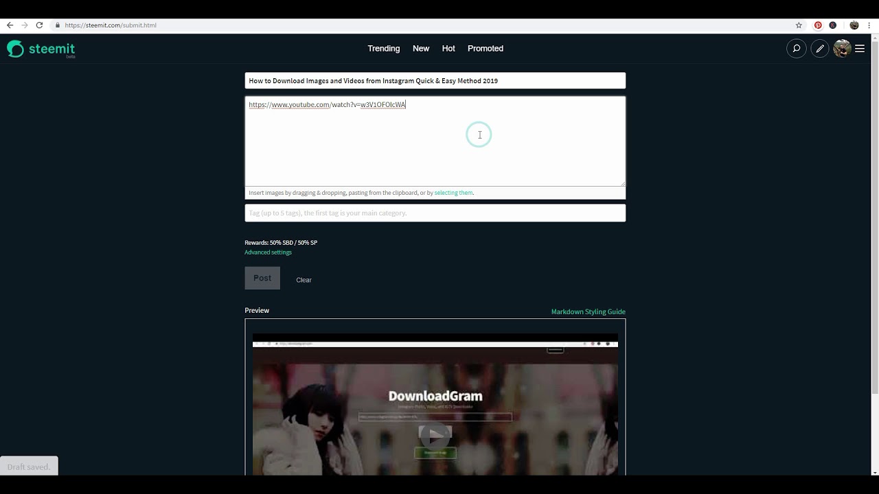 How to Post Content on Steemit.com for SEO & to Earn Crypto