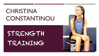 Christina Constantinou. Strength Training