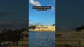 Murray Princess Mannum SA | Classic Paddle Steamer Departure 🚢