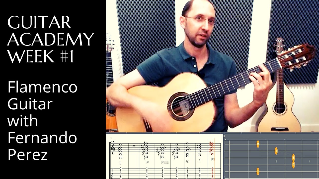 Live Guitar Academy Week 1 | Flamenco Guitar with Fernando Perez