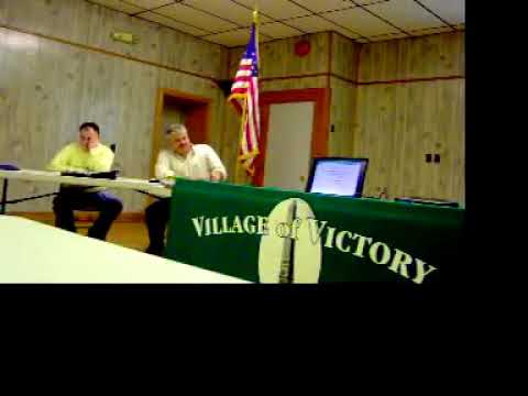 Oct 5, 2010 Village Board Meeting 2 of 2