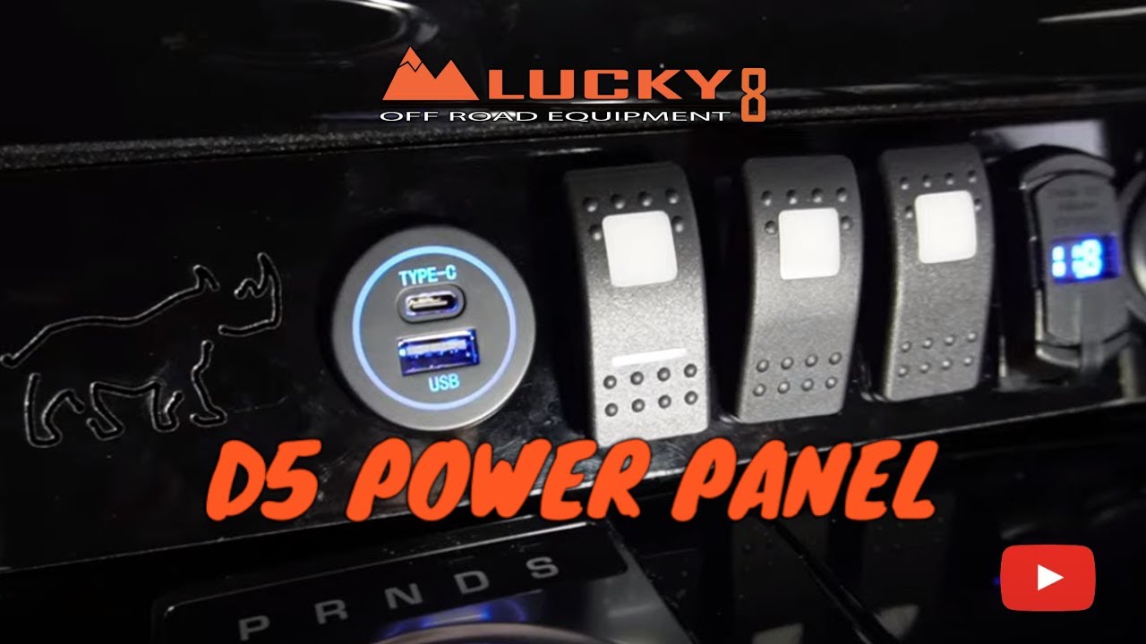 Lucky8's Installation Guide: Proud Rhino Power Panel for Discovery 5