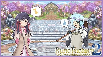 A new adventure begins [rune factory2 ep1 simi blind letsplay]