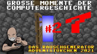 Adventstürchen 27 - Große Momente der Computergeschichte