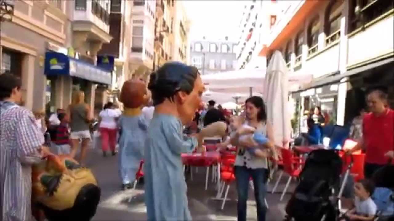 Gigantes, cabezudos, sotas, caballos y reyes... La Blanca 2015